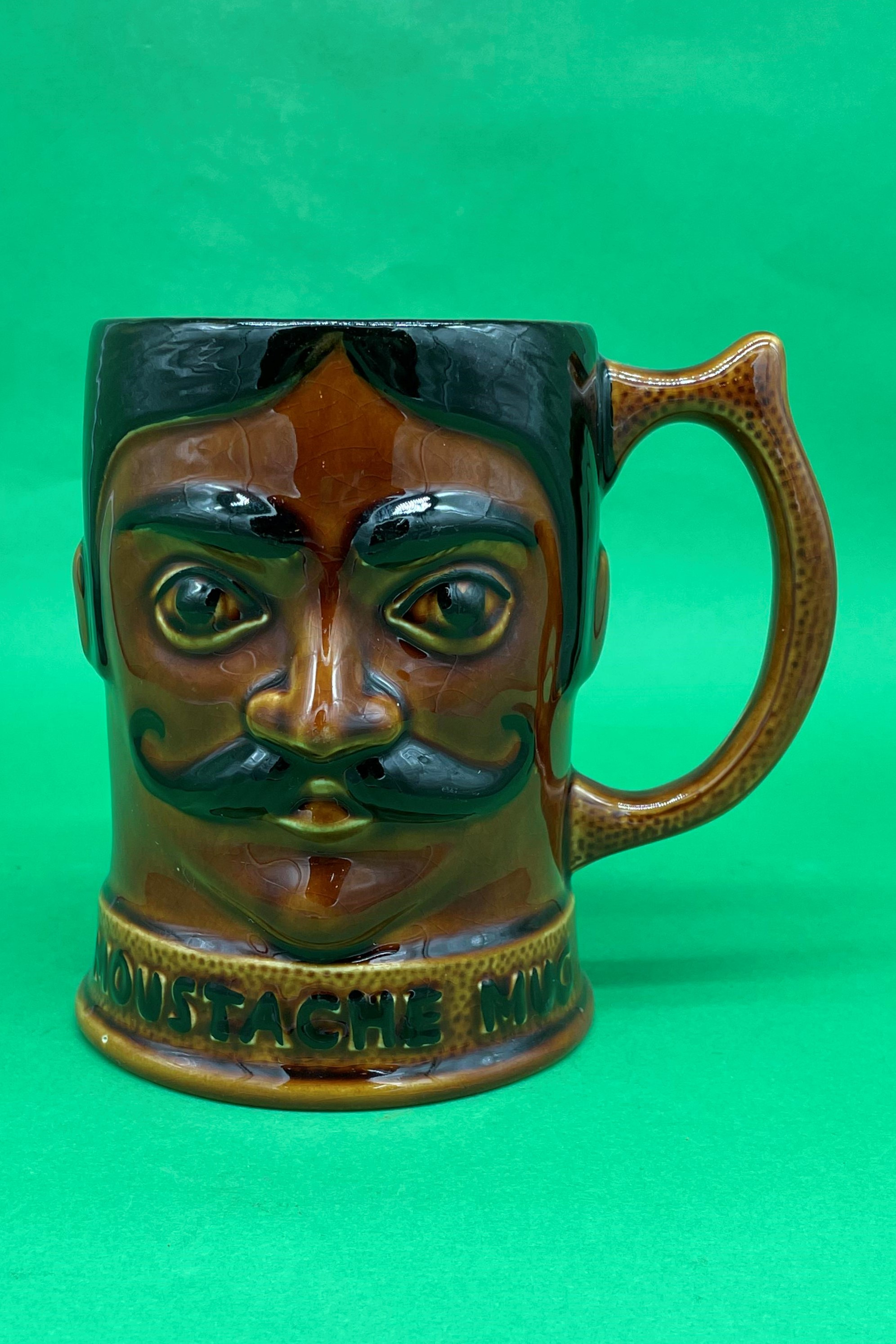 Moustache Mug shaving mug Price Kensington circa 1950